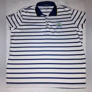 Ralph Lauren Polo Golf Shirt Womens Large PGA Championship 2018 Bellerive White